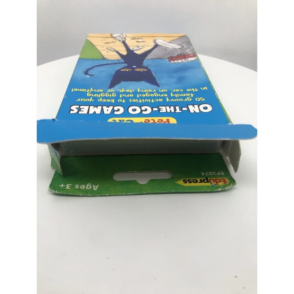 Edupress Pete The Cat On-The-Go‎ Game complete Children's Educational Card Game